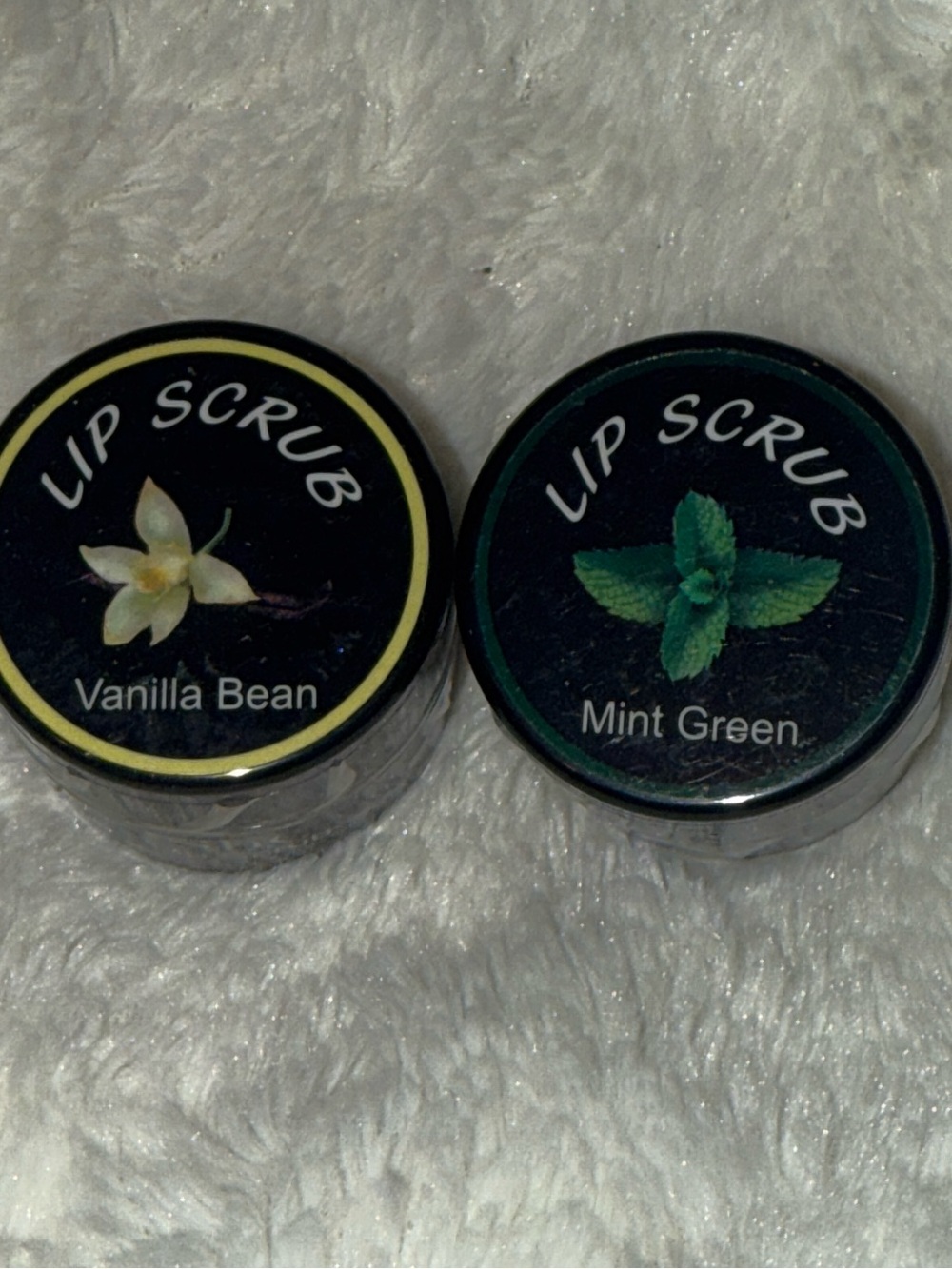 Lip Scrub - Mint Green & Vanilla Bean